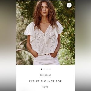 The Great eyelet top | 0